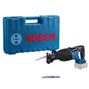 Máy cưa kiếm dùng pin Bosch GSA 185 LI hộp nhựa tiện lợi cho công việc