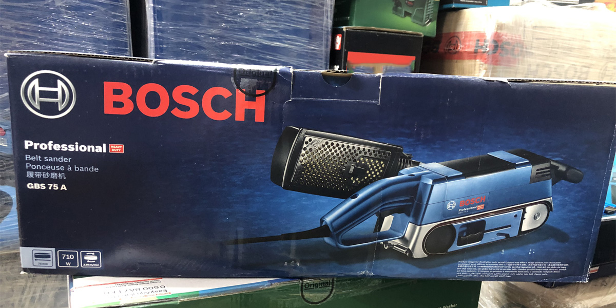 Hình ảnh thực tế dòng máy chà nhám Bosch GBS 75 A