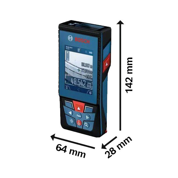 Kích thước nhỏ gọn dòng máy đo khoảng cách laser Bosch GLM 100-25 C