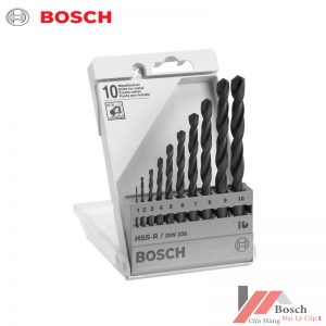 Làm việc hiệu quả cùng bộ mũi khoan sắt Bosch HSS-R DIN 338