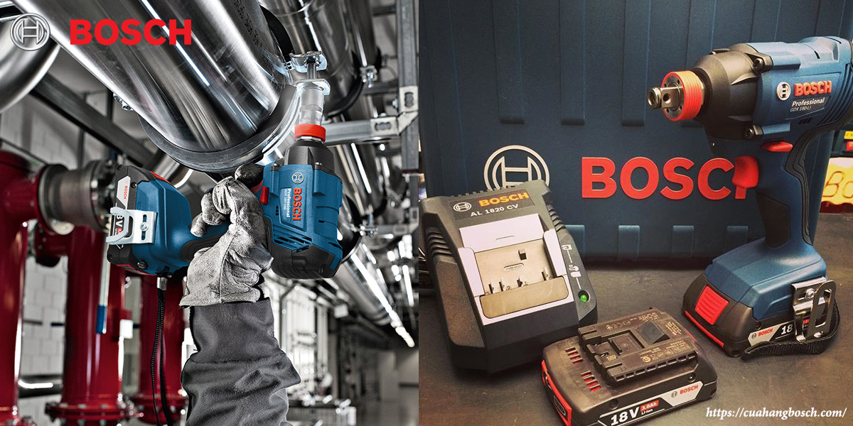 Bosch GDX 180 LI cho hiệu quả cao trong công việc