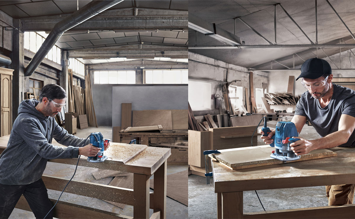 Bosch GOF 130 cung cấp khả năng ứng dụng đa dạng trong ngành gỗ