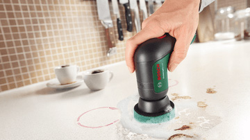 Máy cọ rửa vệ sinh đa năng Bosch UniversalBrush làm sạch bề mặt nhà bếp