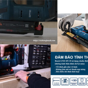 Bosch GNH 18V-35 đảm bảo độ thẩm mỹ của thành phẩm